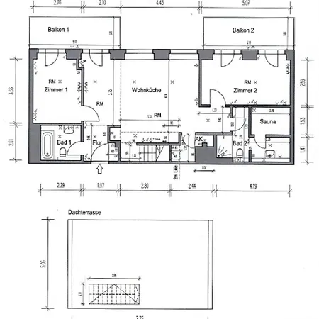 Apartment Prora Block 1 - Mit Sauna, Pool, Fitness Und Dachterrasse - Meerzeit Binz