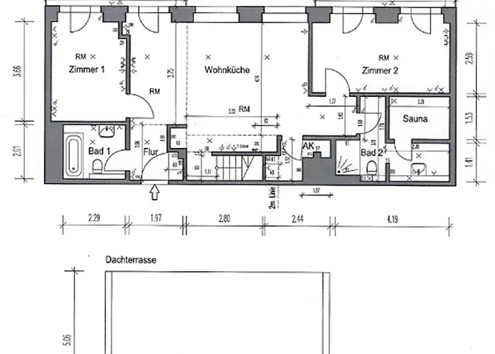 Lägenhet Prora Block 1 - Mit Sauna, Pool, Fitness Und Dachterrasse - Meerzeit Binz