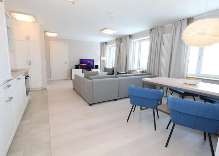 Lägenhet Prora Block 1 - Mit Sauna, Pool, Fitness Und Dachterrasse - Meerzeit