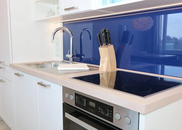 Prora Block 1 - Mit Sauna, Pool, Fitness Und Dachterrasse - Meerzeit Lägenhet *