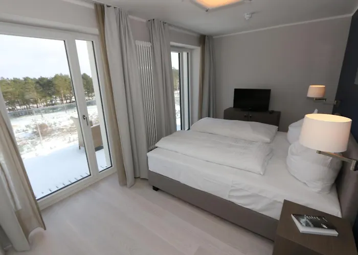 Lägenhet Prora Block 1 - Mit Sauna, Pool, Fitness Und Dachterrasse - Meerzeit Binz